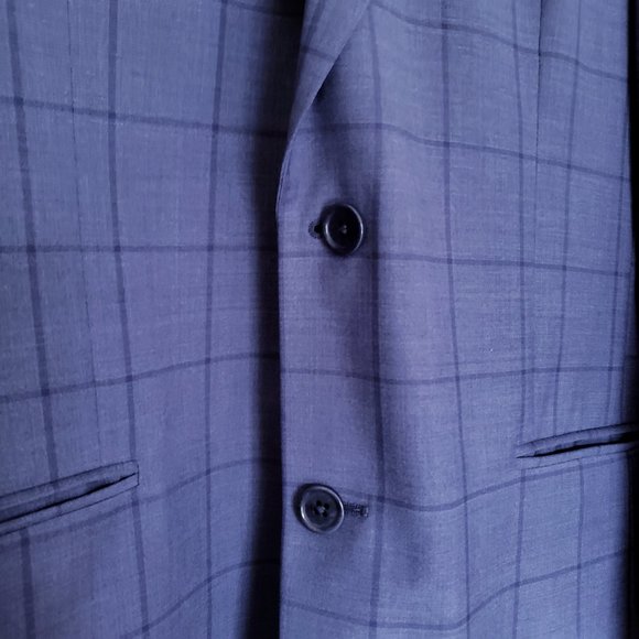 Simon's Lanificio Zignone Sport Jacket 36R - Blue - Picture 5 of 13